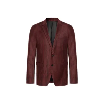 ANDREW MACKENZIE Business Suit Men's Red