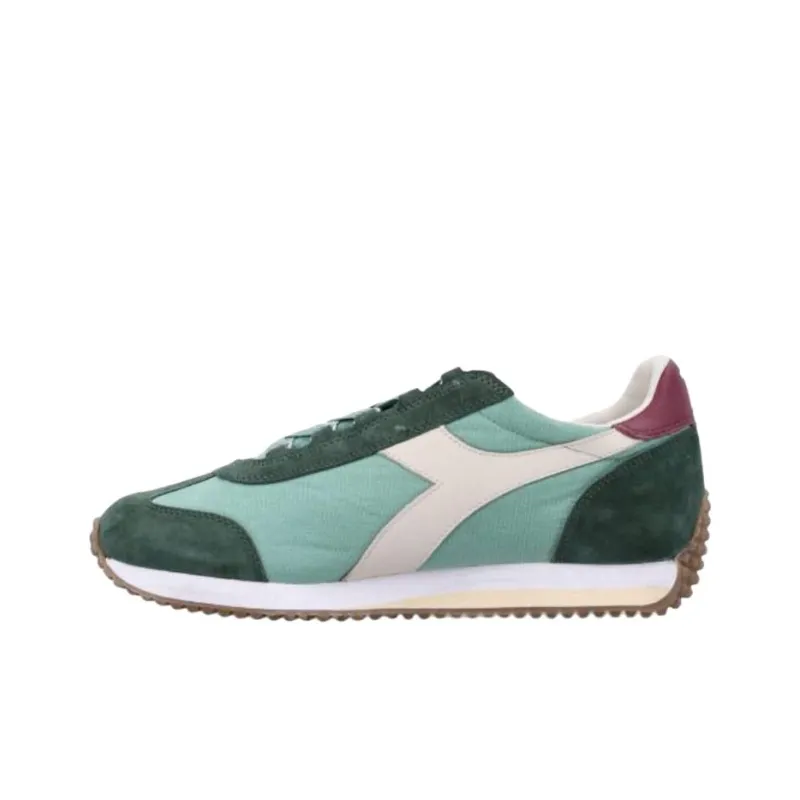 Diadora Heritage Equipe Low Top Casual Shoes Men's Green-0