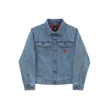 Vans Denim Jackets Men Blue