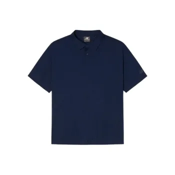 New Balance STANDARD FITFROZEN Polo Shirt Men's Marine Blue