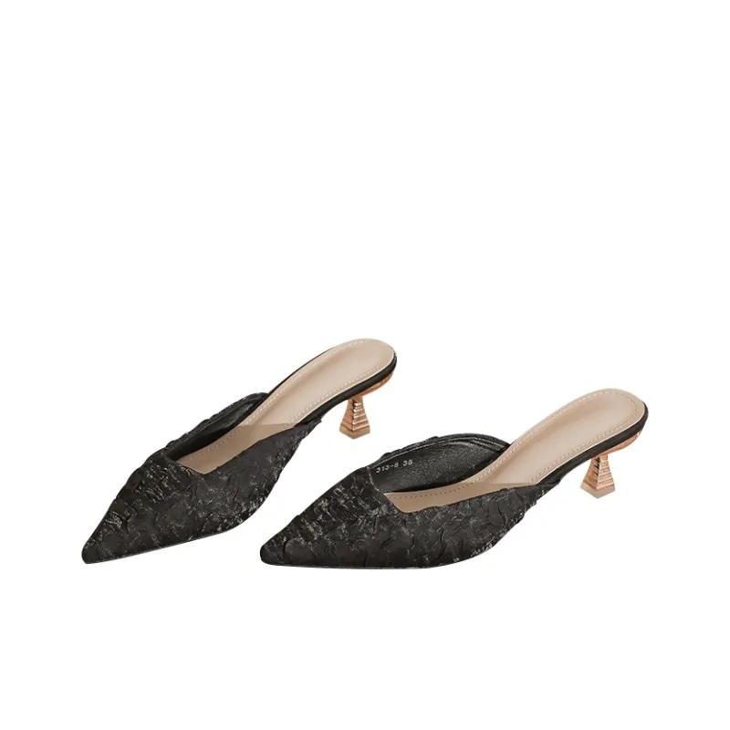 MCKP Rubber Sole Slip Resistant Closed Toe Slippers Women's-11
