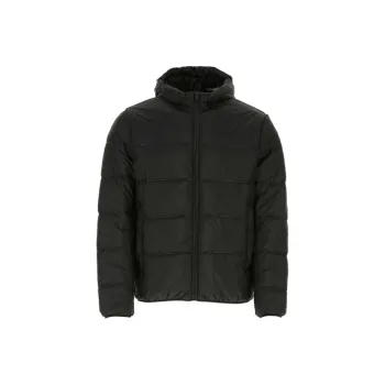 GIVENCHY FW21 Solid Color Hooded Puffer Jacket Men's Black