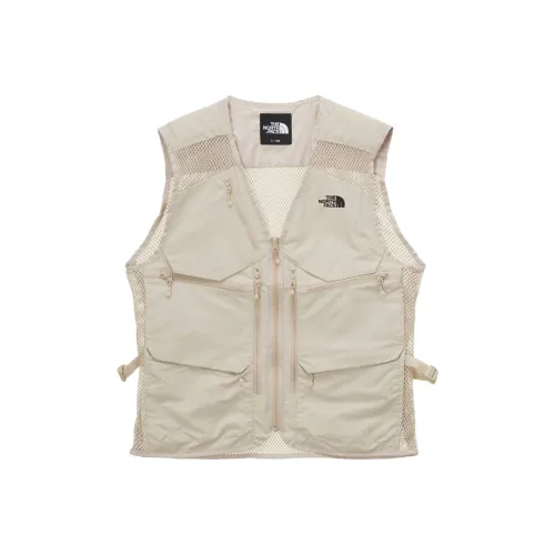 THE NORTH FACE Vests Men Ecru