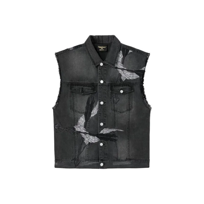 Boy London Vests Unisex Black-0