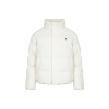 MLB Mlb Base Logo Down Jacket Unisex White
