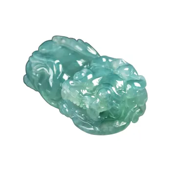 PUPAN Ice Glutinous Jadeite Pendants Unisex