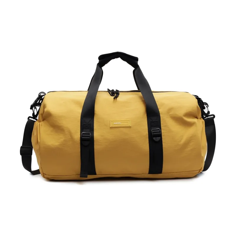 BUBM Fabric Travel Bag Unisex Black/Green/Yellow-6