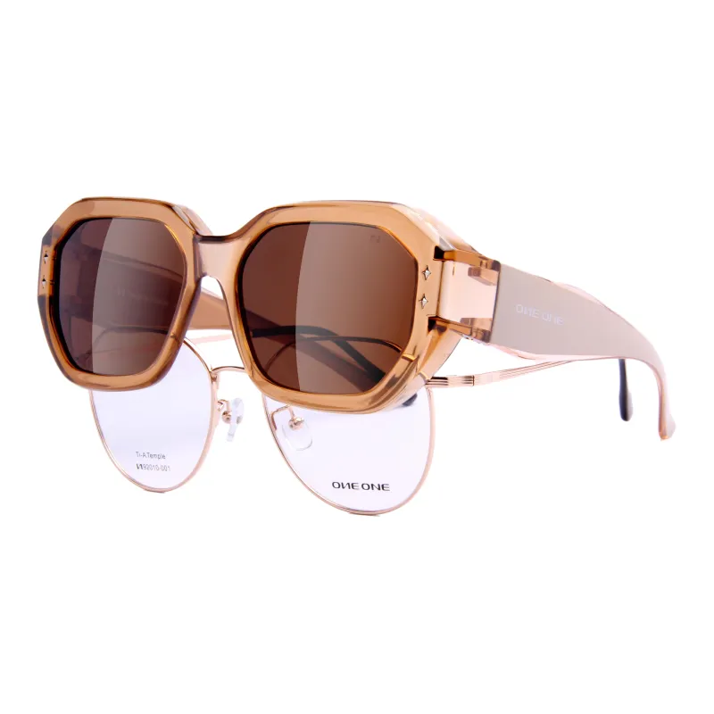 One One TR90 Irregular Shape Sunglasses Unisex-13