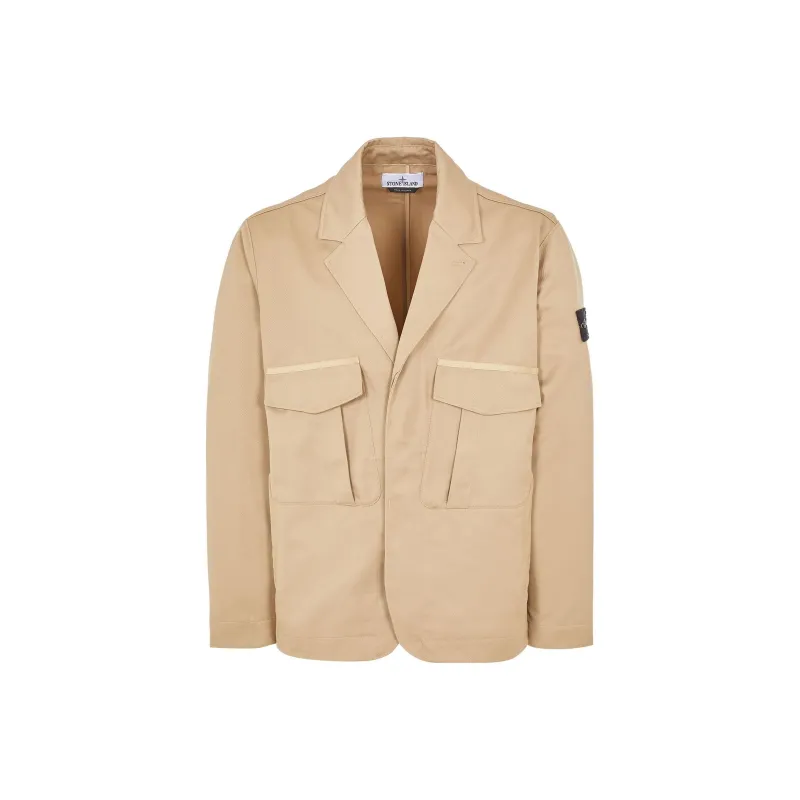 STONE ISLAND Business Suits Men Khaki-0