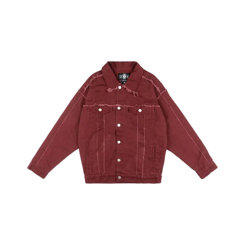 XINYINSU Denim Jacket Unisex White-15