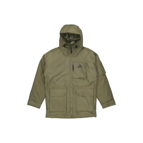 Adidas Down Jacket Winter Men's Olive Green