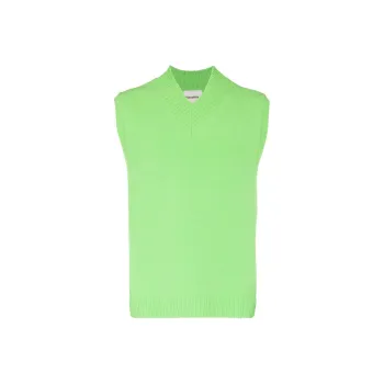 NANUSHKA Vests Men Green