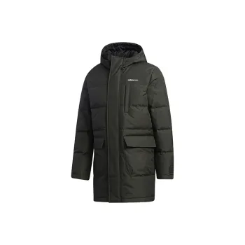 Adidas Neo Down Jackets Men Earthy Brown