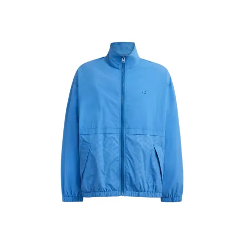 COACH Windbreaker Jackets Coats Men's Blue