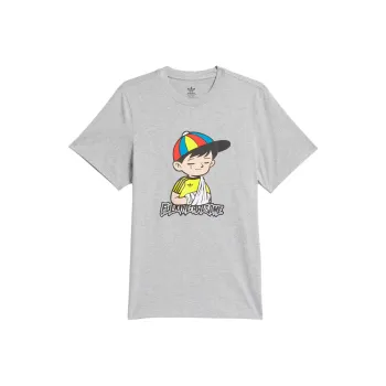 Adidas Originals FA WANT TO TEE T Shirt Unisex Gray