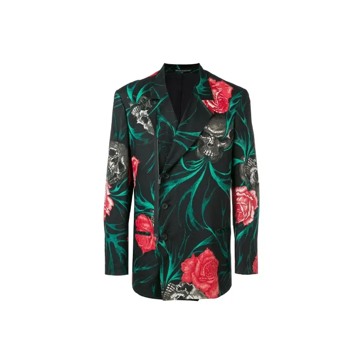 Yohji Yamamoto Floral print Shirt Jacket-0