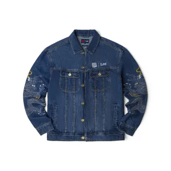 Lee FW22 Denim Jacket Men's Dark Blue