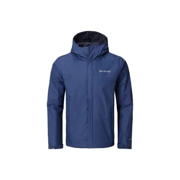 Columbia Watertight Outdoor Hiking Waterproof And Windproof Windbreaker Jacket Men's Blue