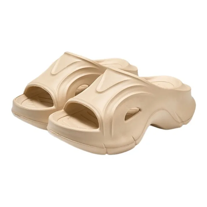 Meter Height Increasing Platform Women's Squashy And Bouncy Feeling EVA Summer Indoor Bathroom Bathing Slippers-6