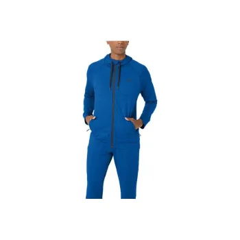 Asics Tech Fz Hoodie 2.0 Jackets Coats Men's Dark Blue