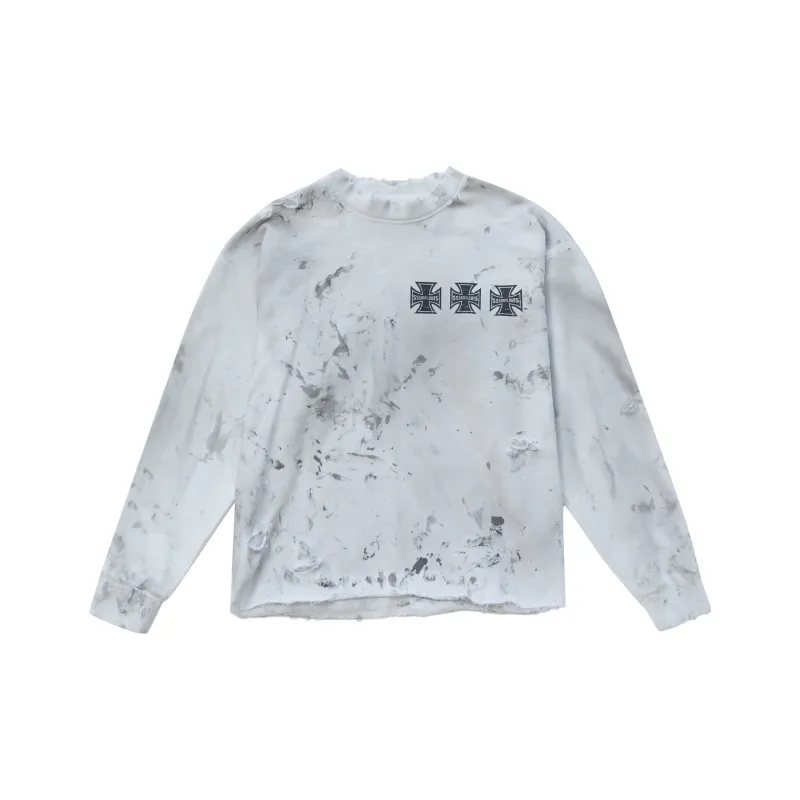 SSSAINT LOUIS Sweatshirt Unisex White-0