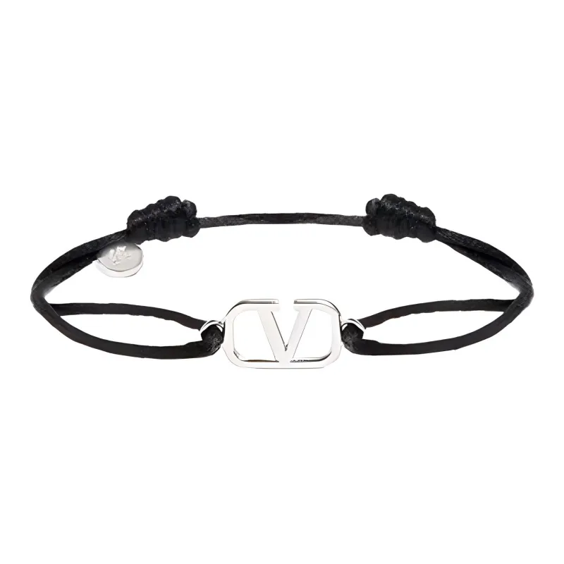 Valentino VLogo Signature Cord Bracelet-0