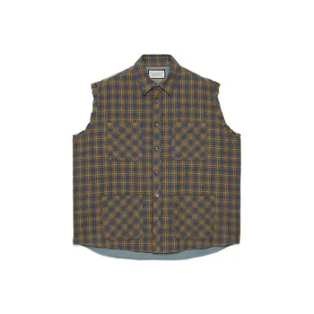 GUCCI Vests Unisex Coffee