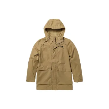 THE NORTH FACE City Outdoor Collection Waterproof And Wear resistant Windbreaker Jacket Men's Khaki