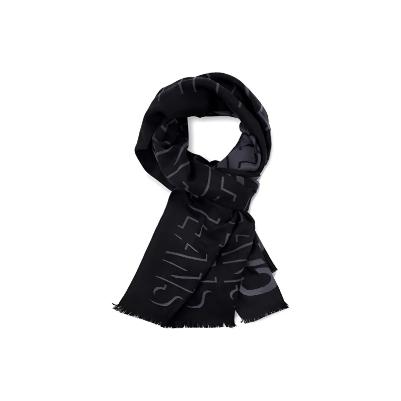 Calvin Klein CK Accessories Shawls Women's Black Gray Color-1
