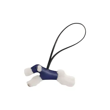 HERMES Hermès Rodéo Pendants Unisex Blue
