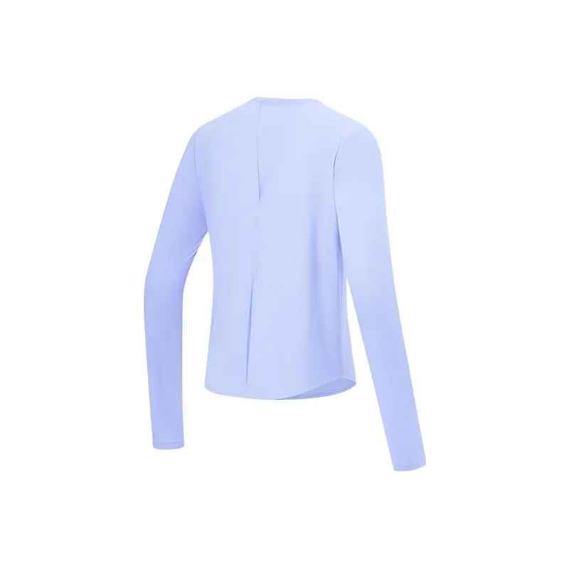 LINING Fitness Series T Shirts Women's Violet Blue Purple-1