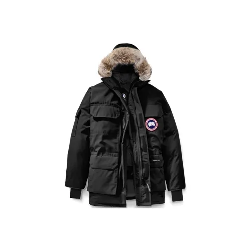 Canada Goose Expedition Series Down Jacket European Version, Winter Men's Black