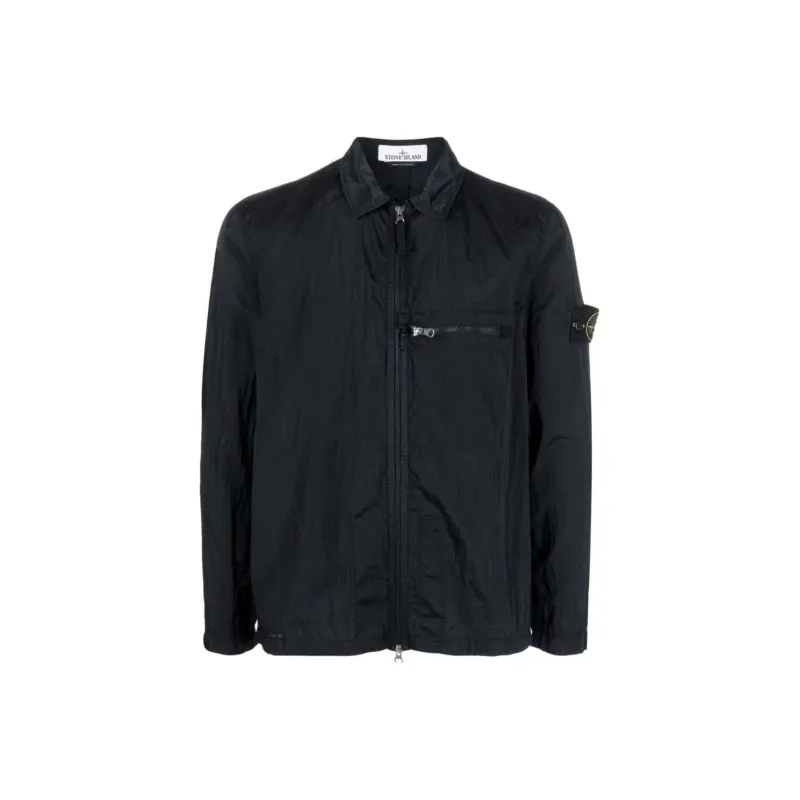 STONE ISLAND SS23 Nylon Meta Jackets Men Black-0