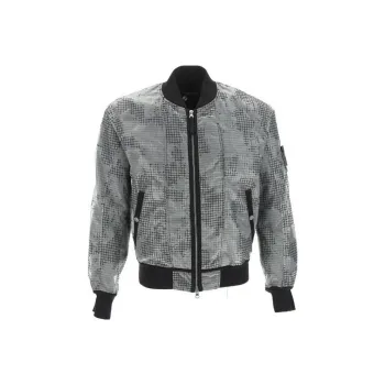 STONE ISLAND Zipped Bomber Jacket