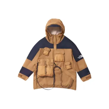 THE NORTH FACE SS22 Waterproof, Windproof, And Breathable Windbreaker Jacket Men's Brown