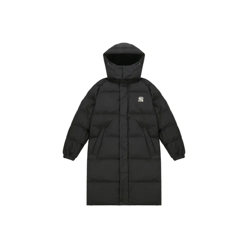 MLB Down Jacket Winter Long Unisex Black-0