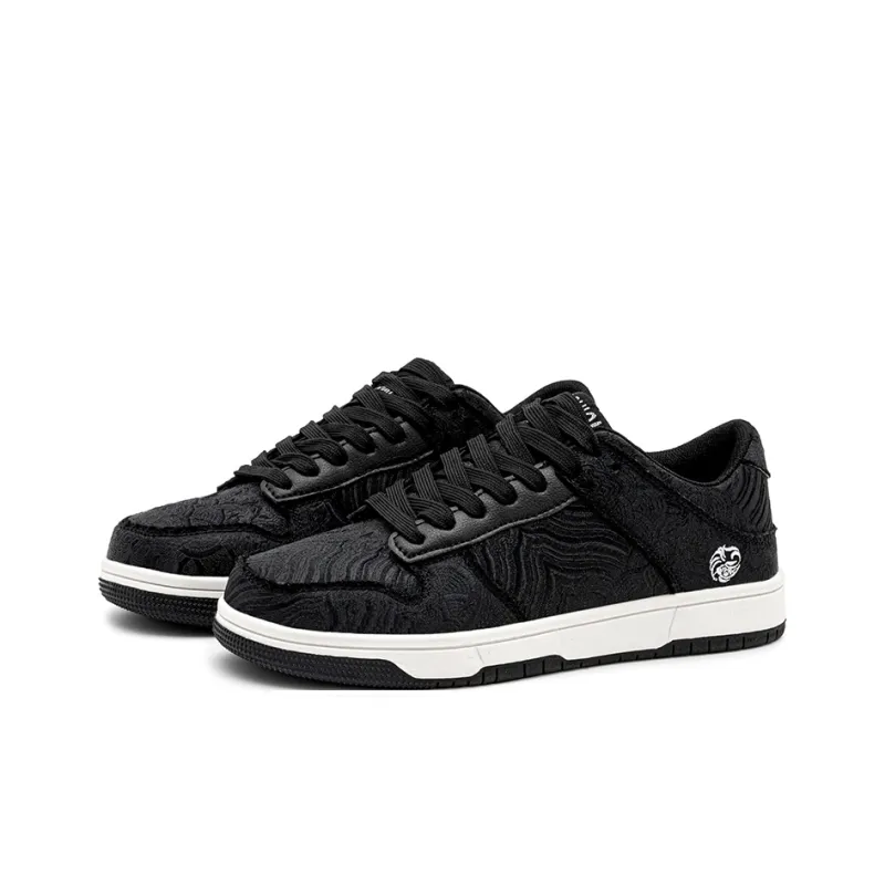 CISSTEG Everyday Commute Chinese Style Casual Anti Slip Wear Resistant Low Top Skateboard Shoes Unisex-22