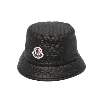Moncler Logo Patch Bucket Hat