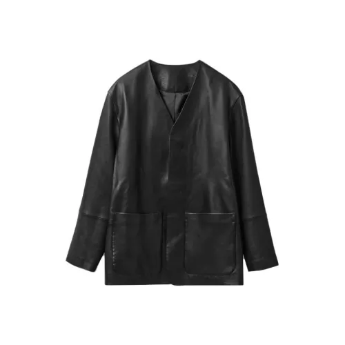 draped-sleeve cotton shirt Blau