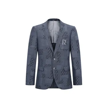 RARE Business Suits Men Steel Blue