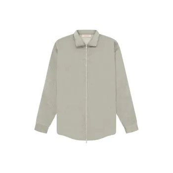 Fear Of God Essentials SS23 Corduroy Shirt Jacket Seal Jackets & Coats Men's Seal Gray