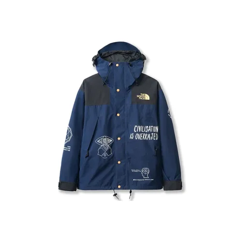 THE NORTH FACE X Brain Dead Civilisation Is Overrated Parka