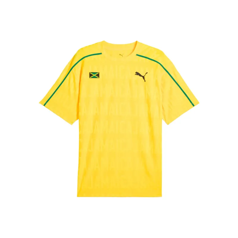 PUMA x JAMAICA Unise Ceremony Tee Unise T Shirt Unisex Yellow-0