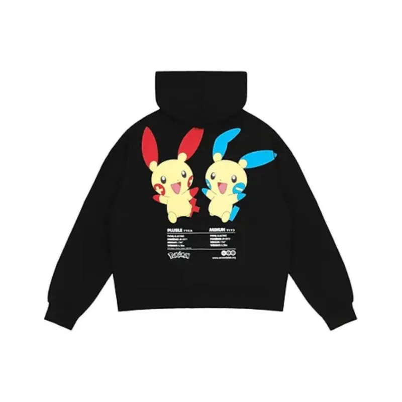 Pokemon X Vandy The Pink Plusle Minun Hoodie-0
