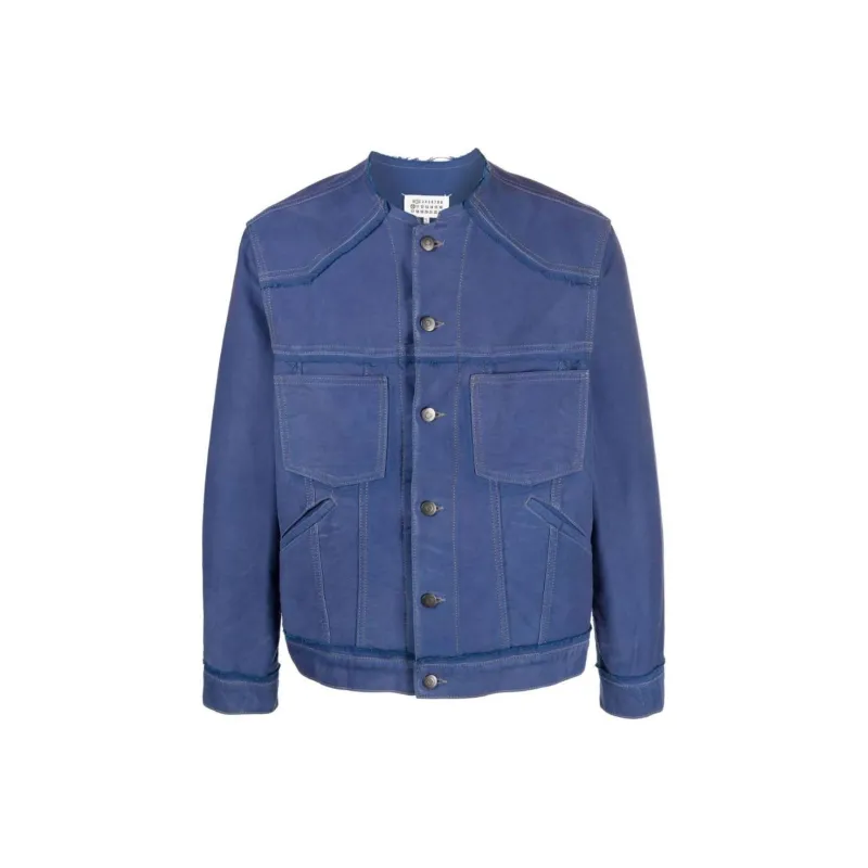 Maison Margiela Jackets & Coats Men's Blue-0