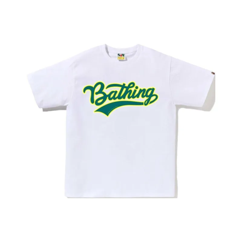 Bape Varsity Baseball Logo Tee-2