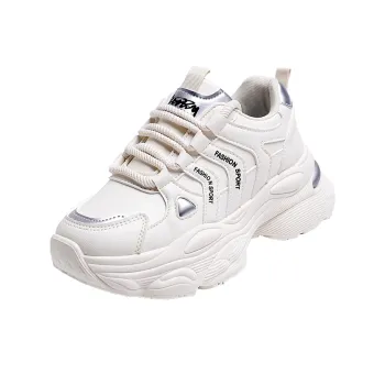 BOLE Slip Resistant And Breathable Low Top Chunky Sneakers Women's