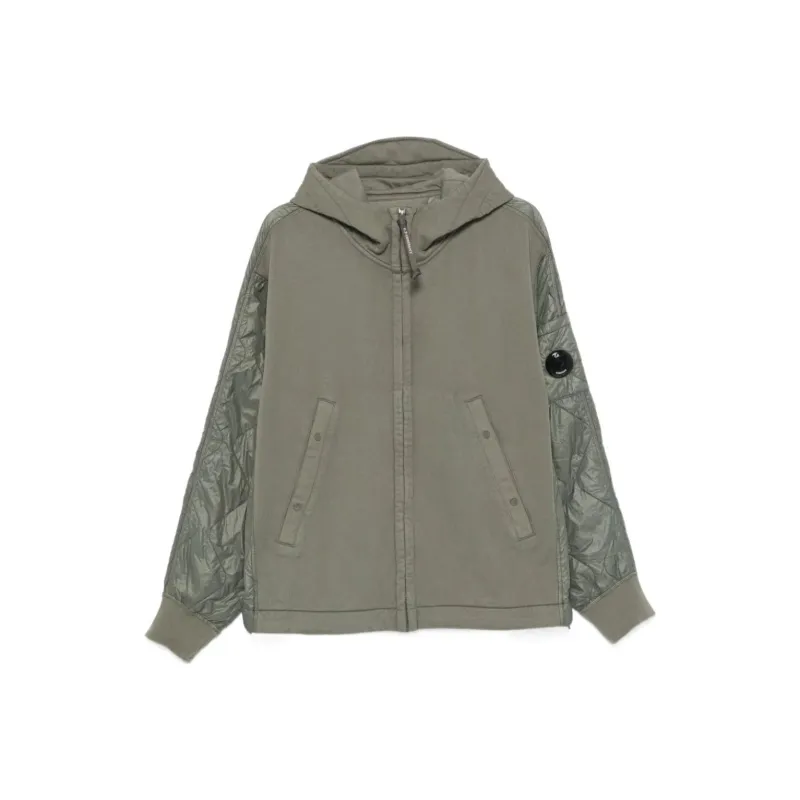 C.P.Company Panelled Hooded Jacket-0
