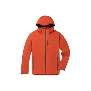 Columbia Waterproof And Warm Windbreaker Jacket Men's Dark Night Red