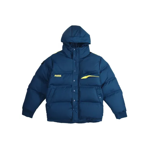 PUMA x ADER ERROR CLASSICS Down Jacket Winter Unisex Sea Blue